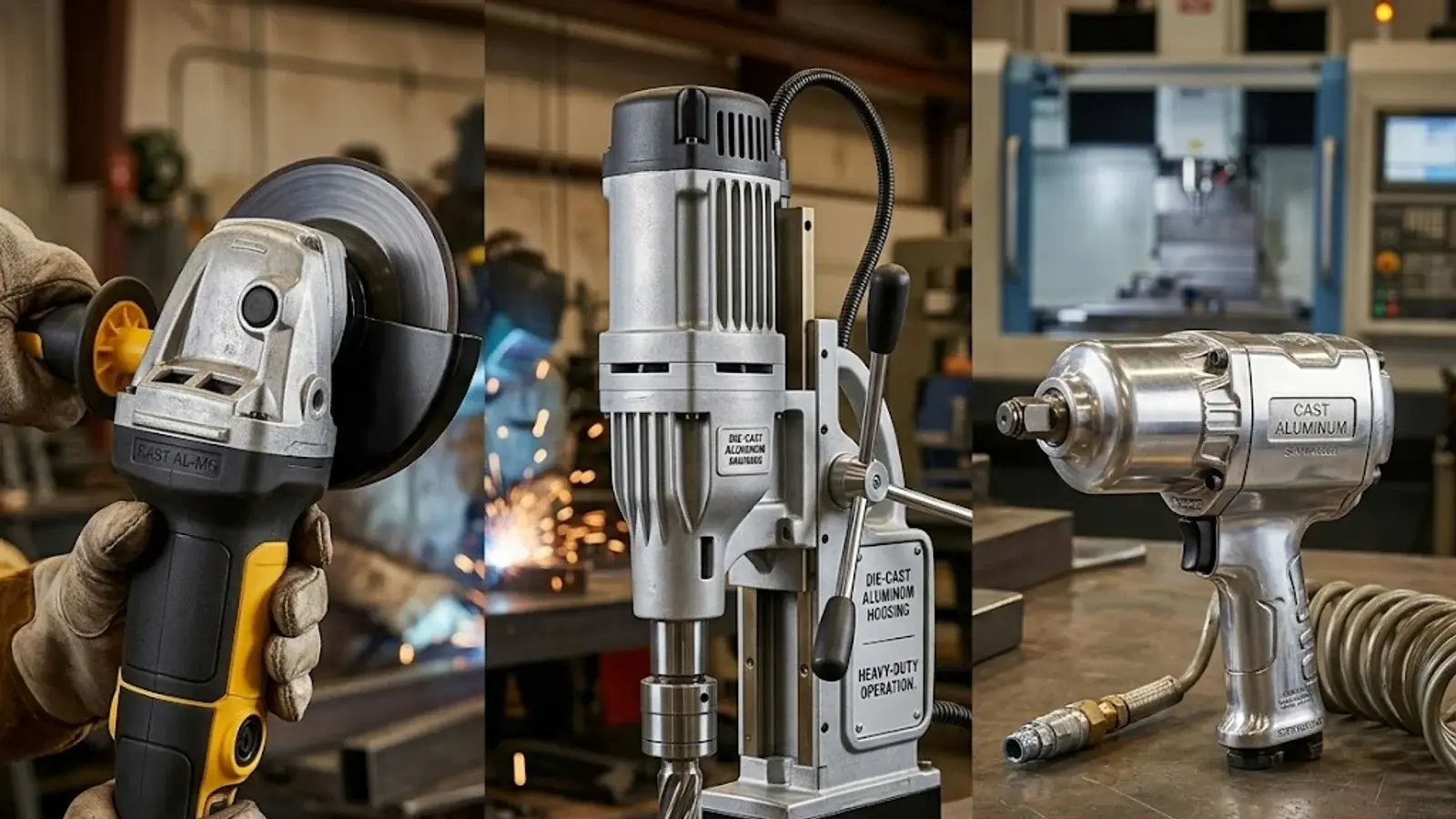 Industrial machinery and power tools